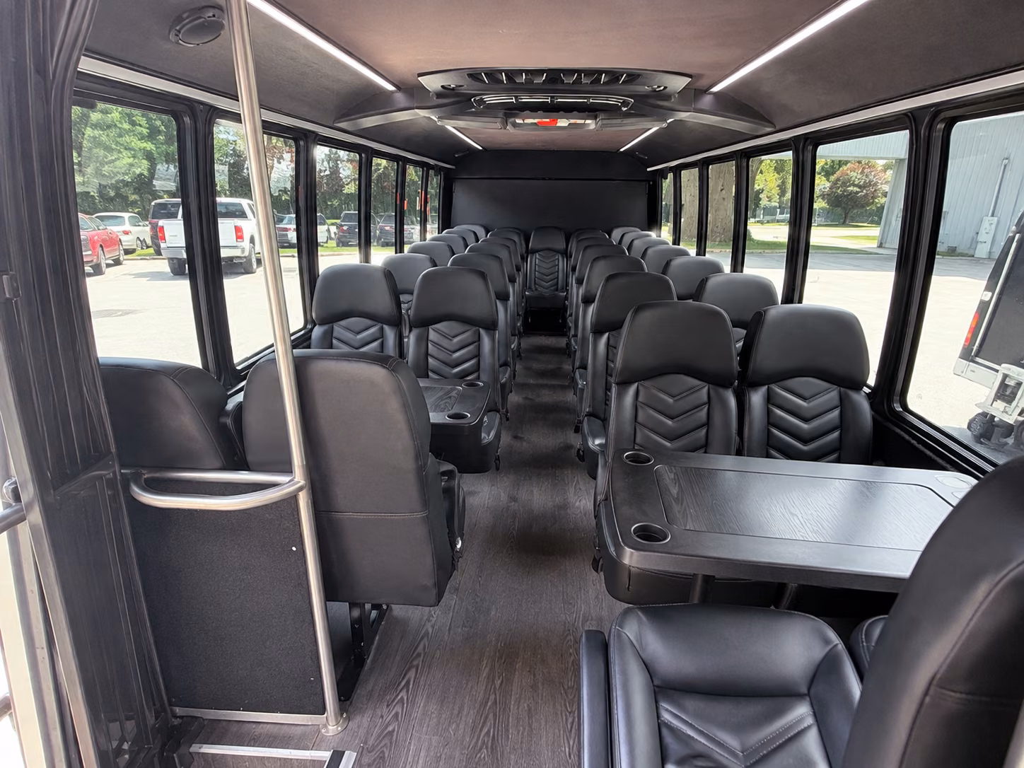20 passenger minibus inside
