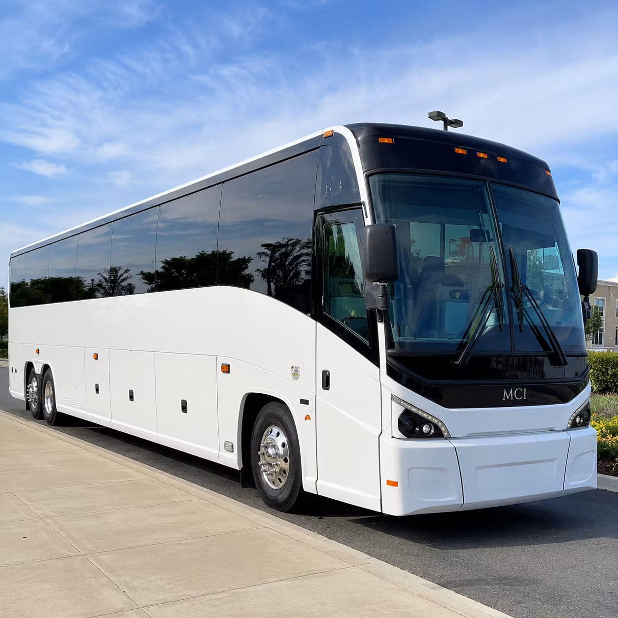 56 passenger charter bus
