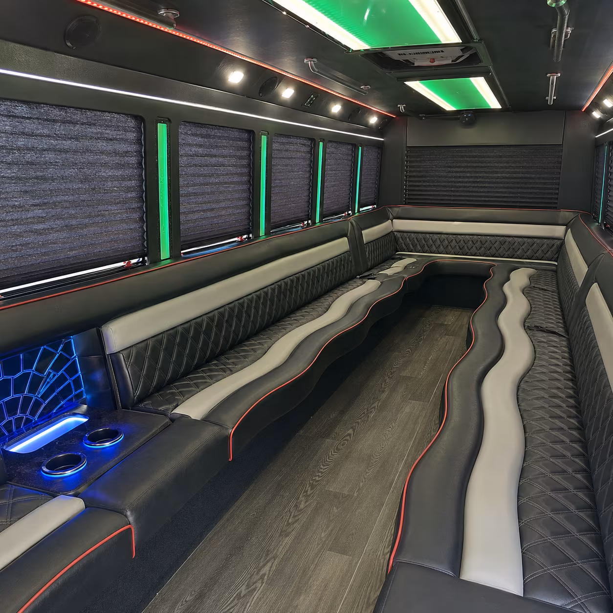 across new orleans louisiana party bus rental