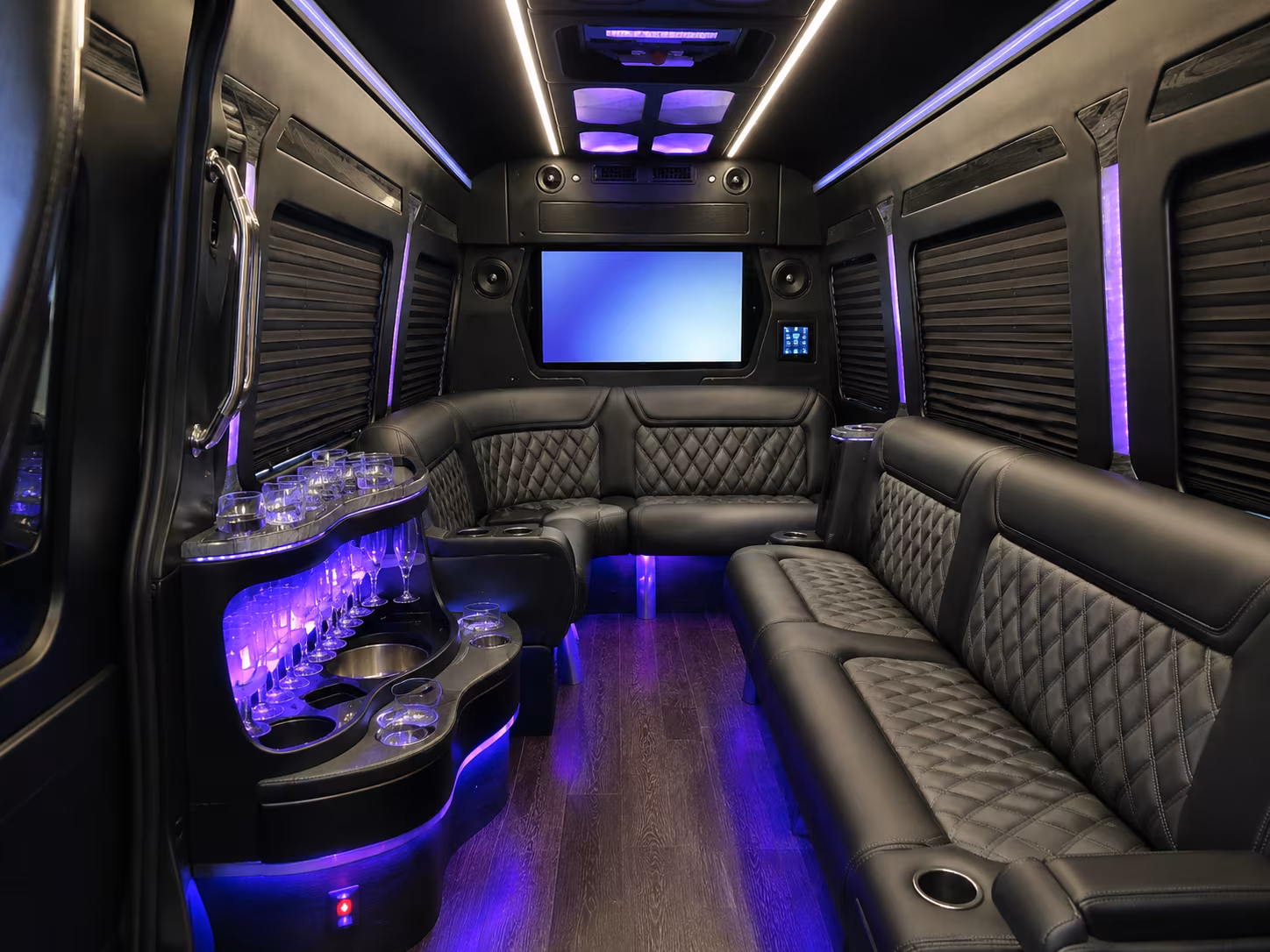 bus rentals for essence fest and convention center concert events