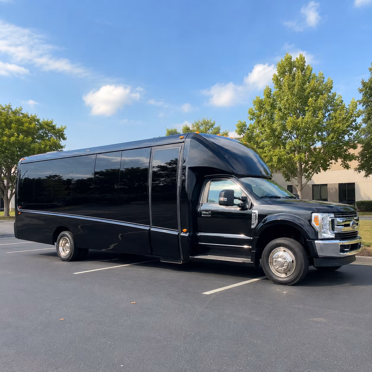 charter buses for large new orleans prom groups and school shuttles