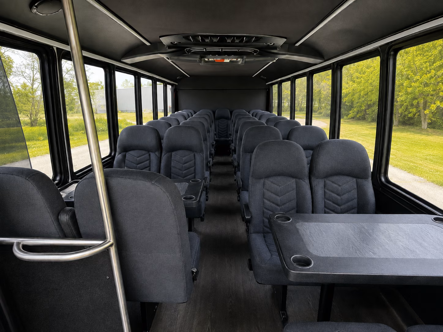 new orleans 15 passenger minibus inside