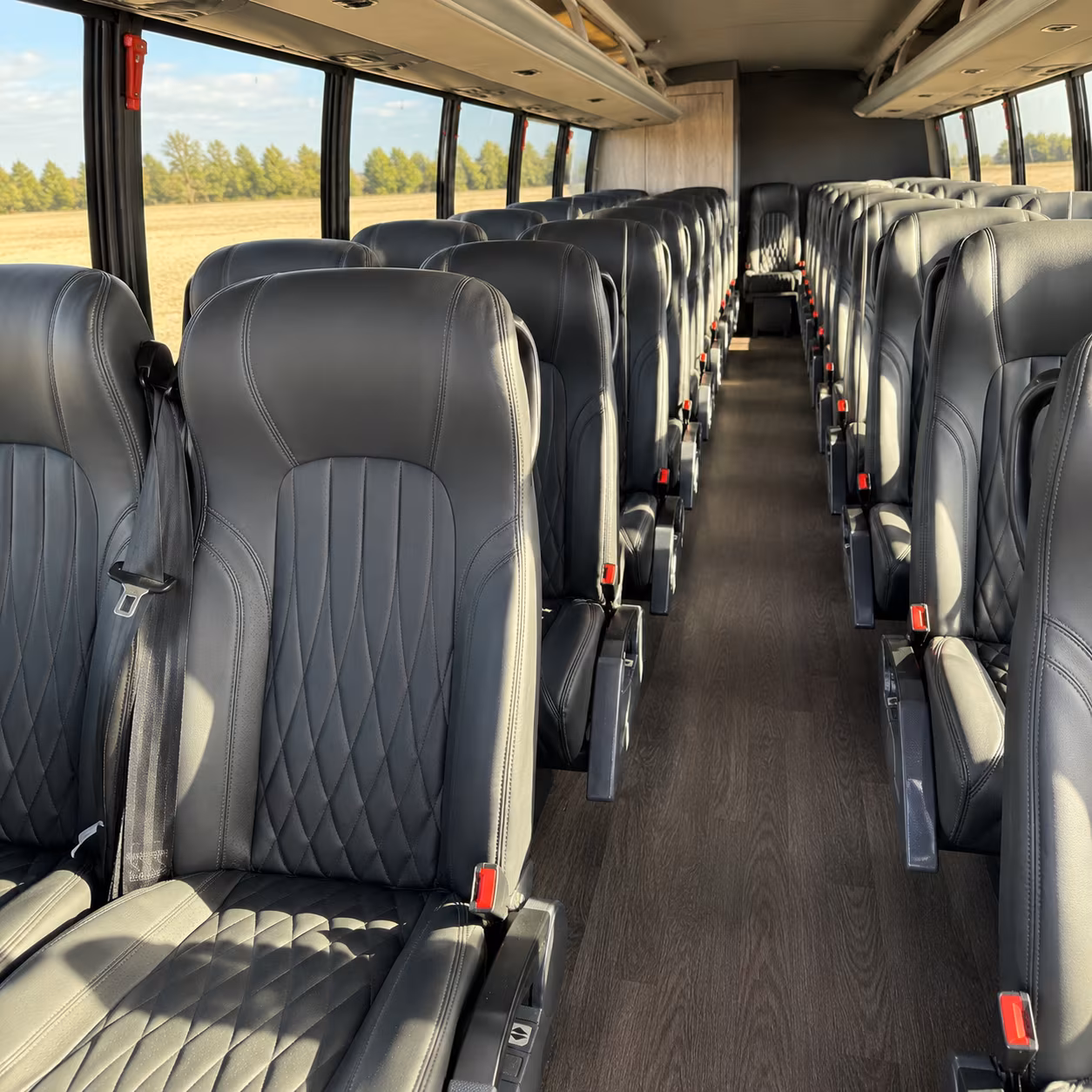 new orleans 30 passenger minibus interior
