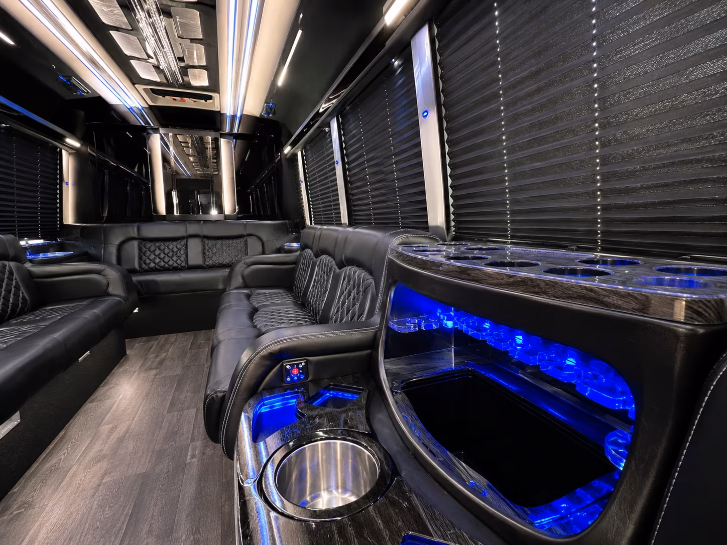 new orleans saints pelicans game day party bus rental