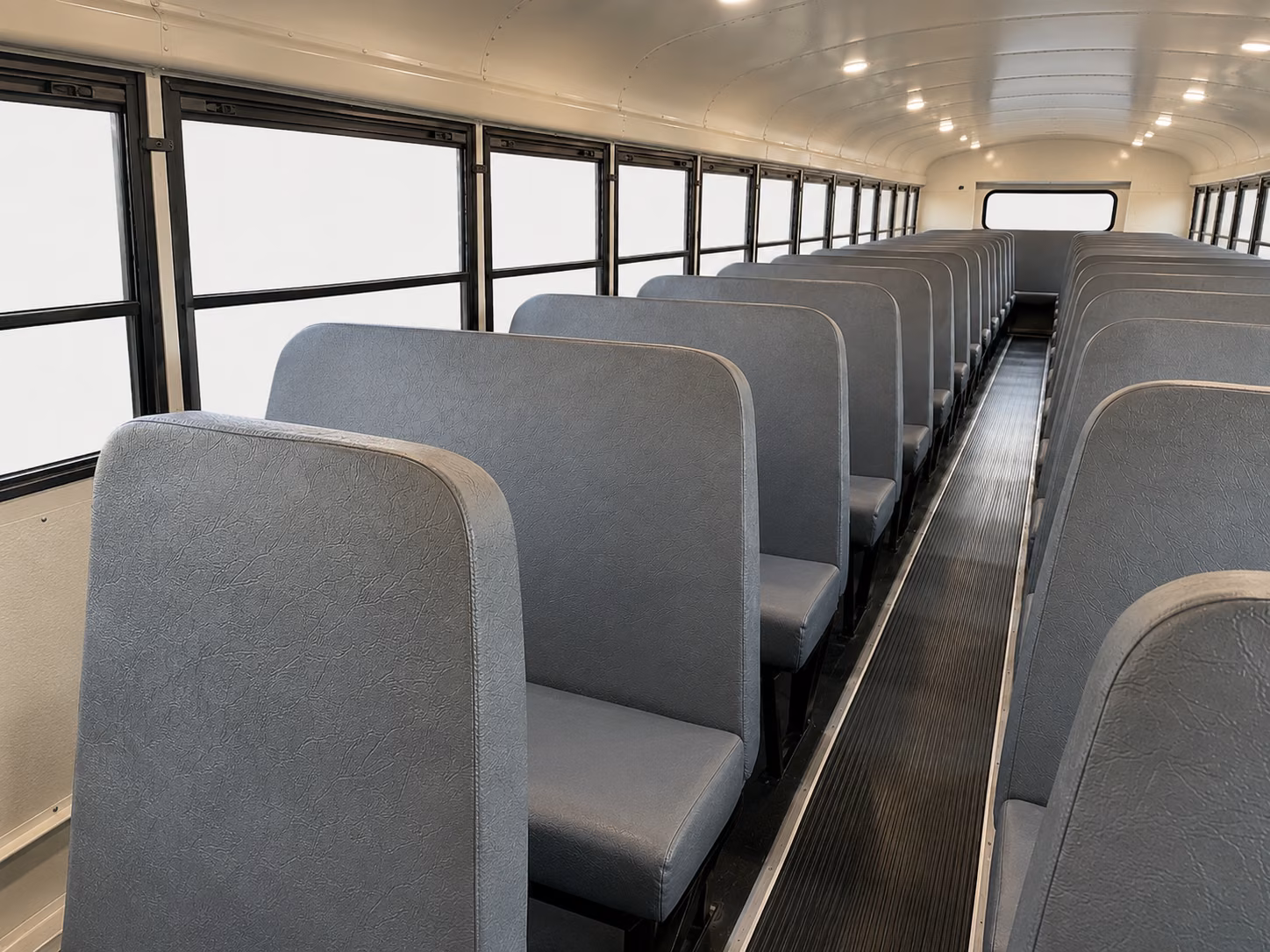 new orleans school bus inside