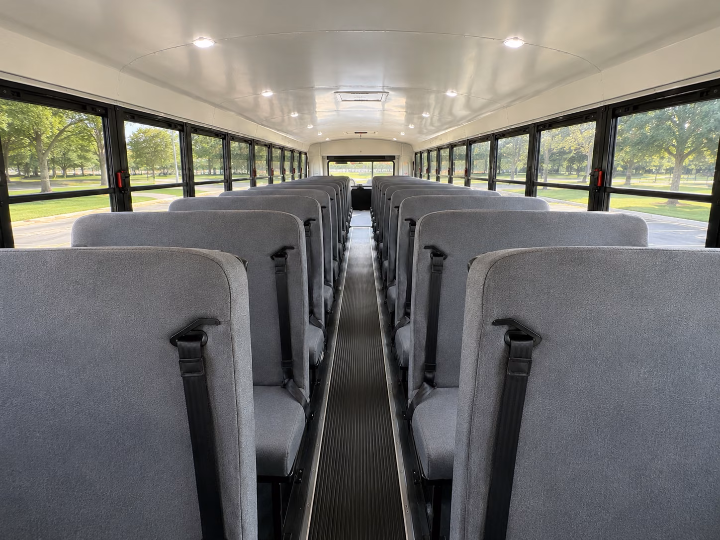 new orleans school bus interior