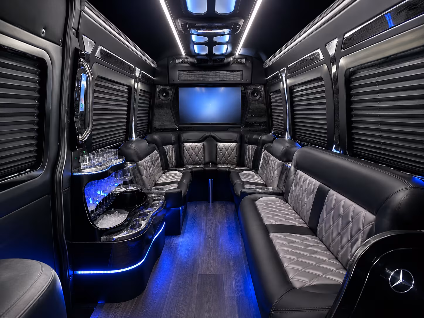 new orleans sprinter limousine inside