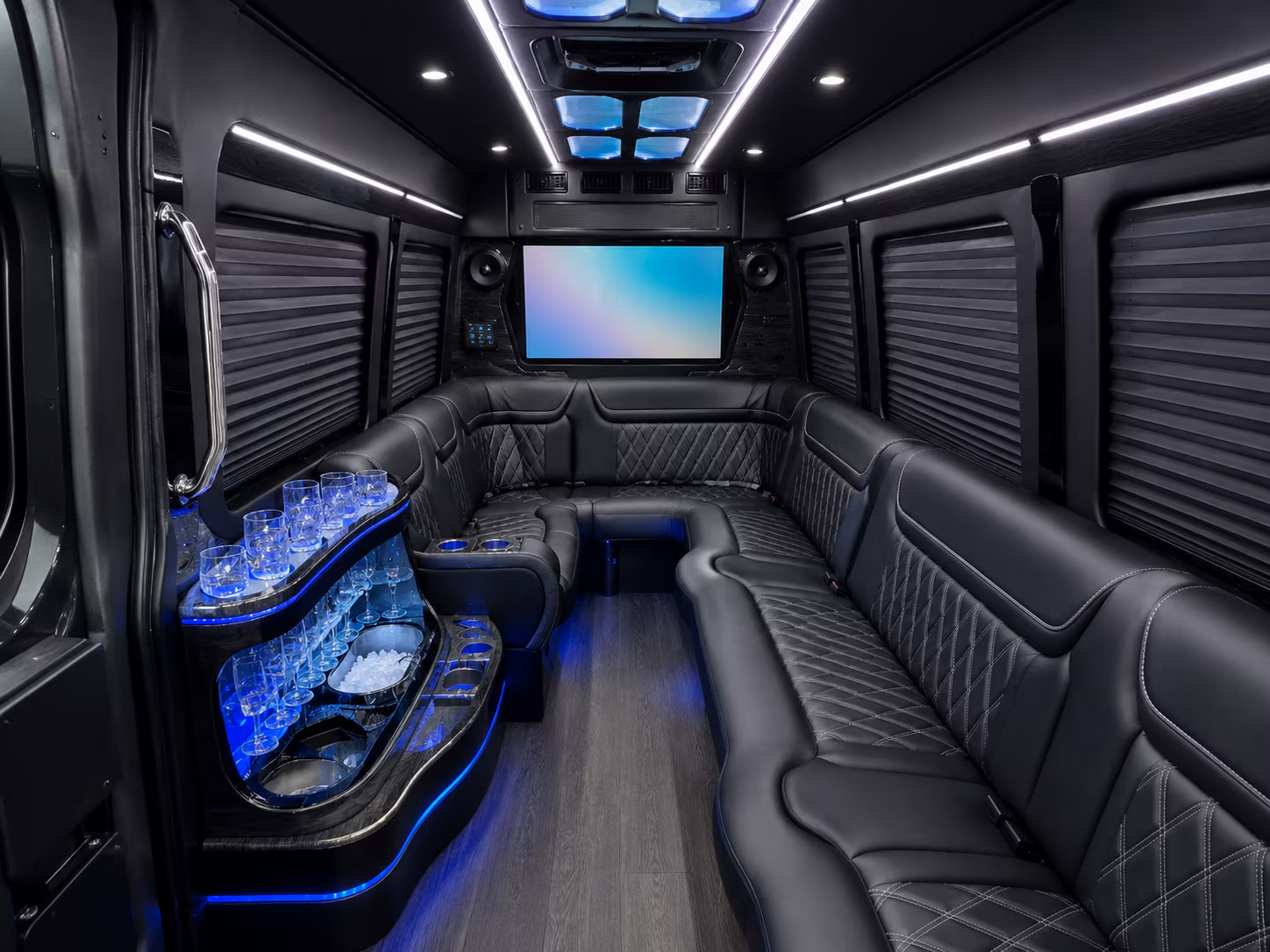 new orleans sprinter limousine interior