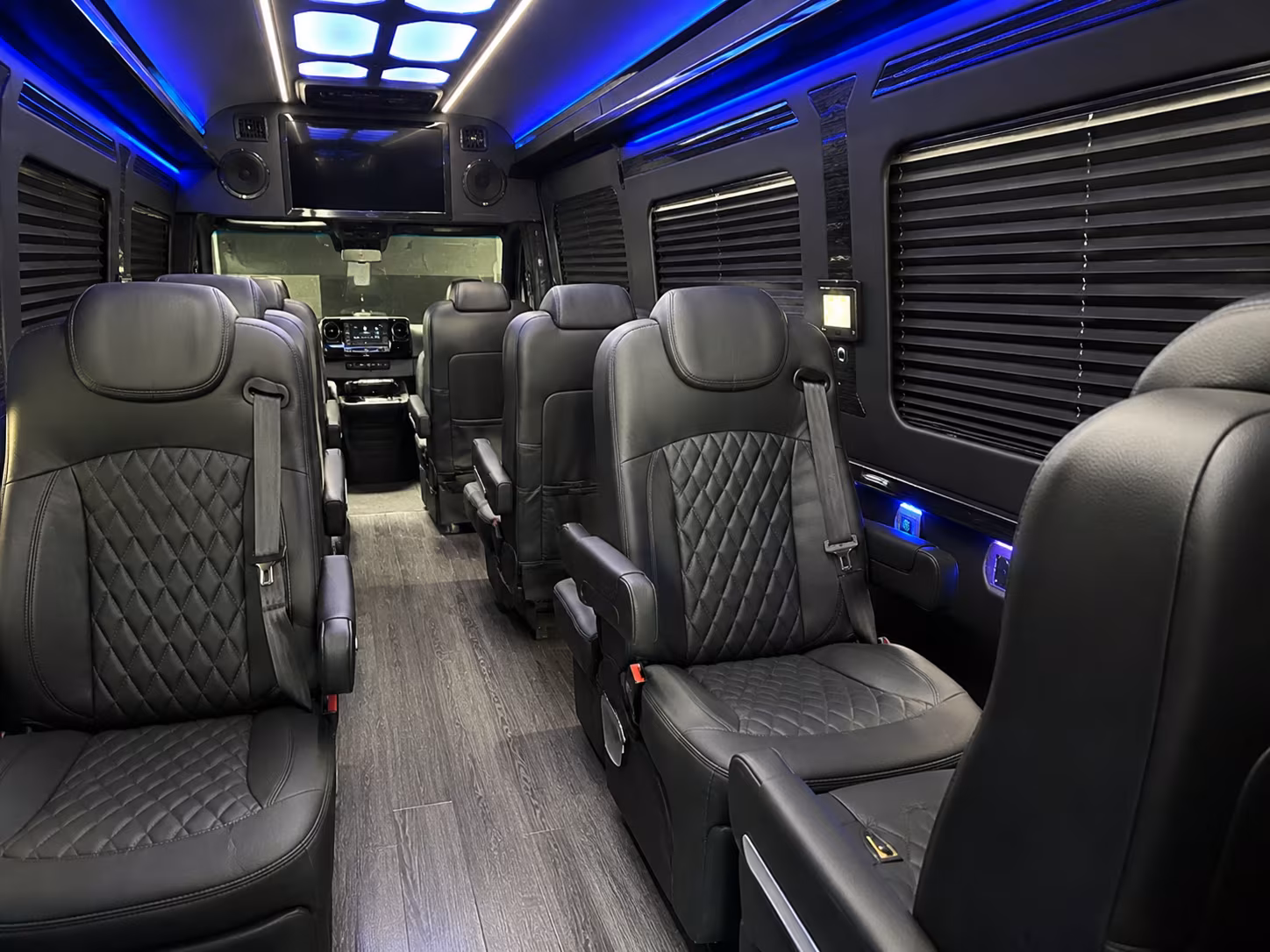 new orleans sprinter van with driver inside