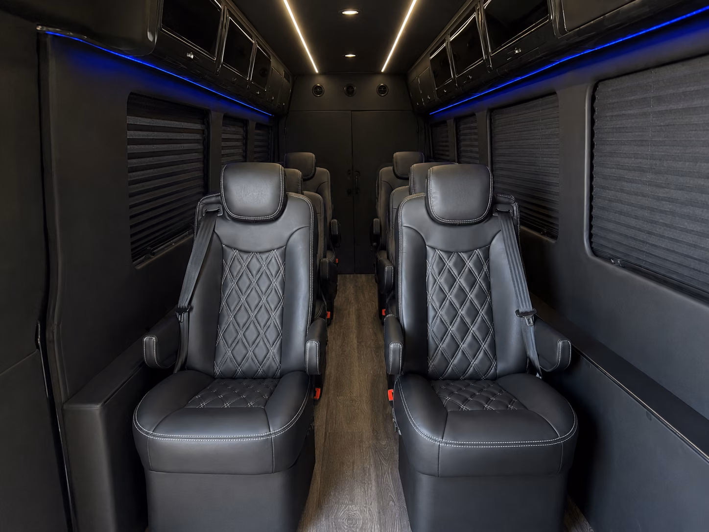 new orleans sprinter van with driver interior