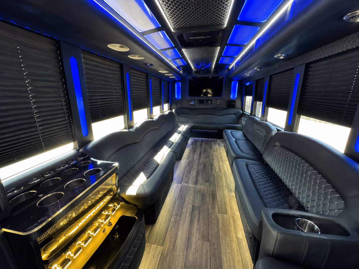 party buses for new orleans wedding parties and bridal groups