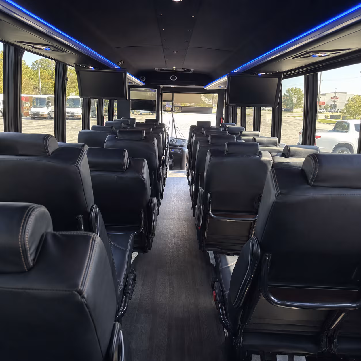 what kind of bus are you looking for and how does that change the price in new orleans